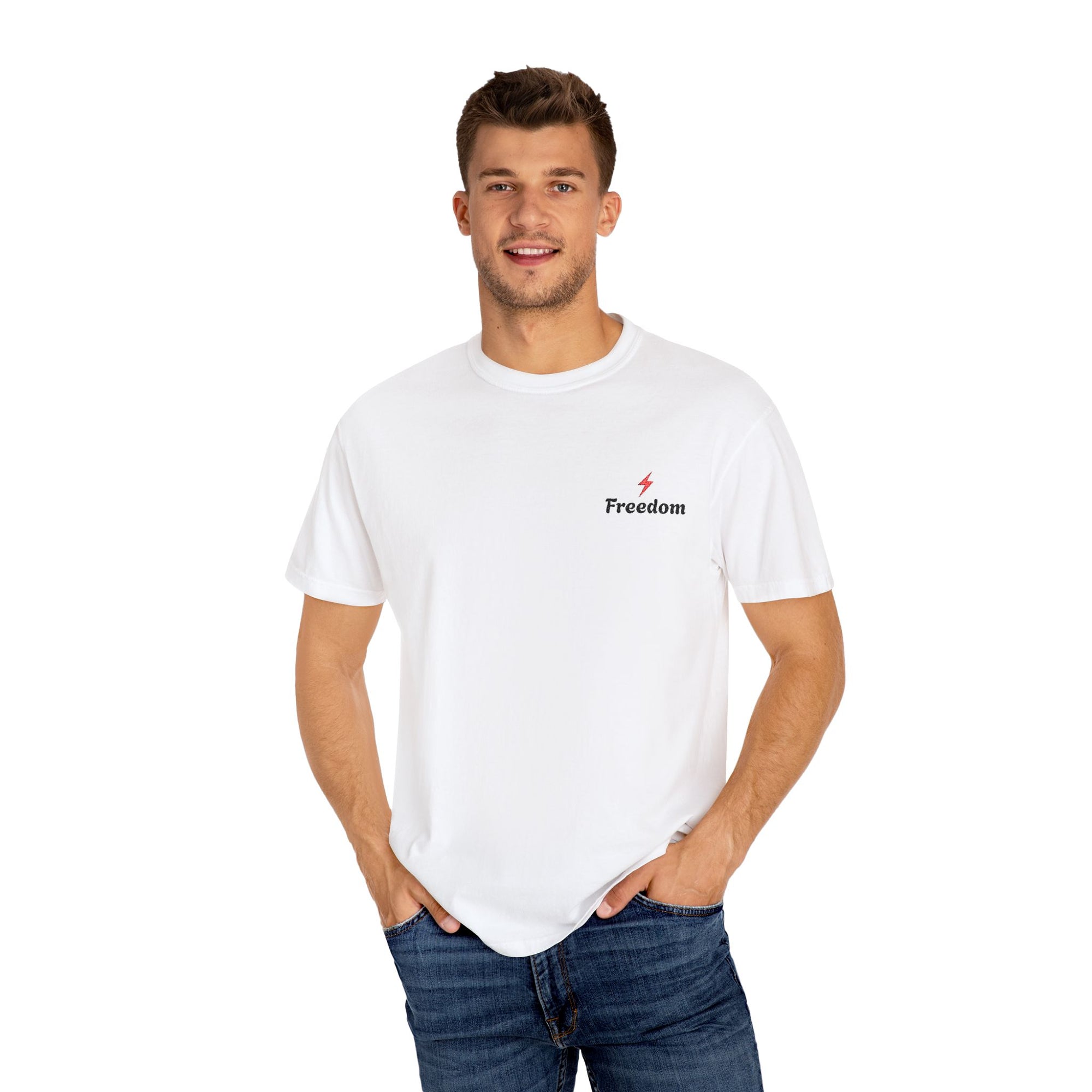 ApexFits Garment-Dyed T-Shirt – Unisex Streetwear