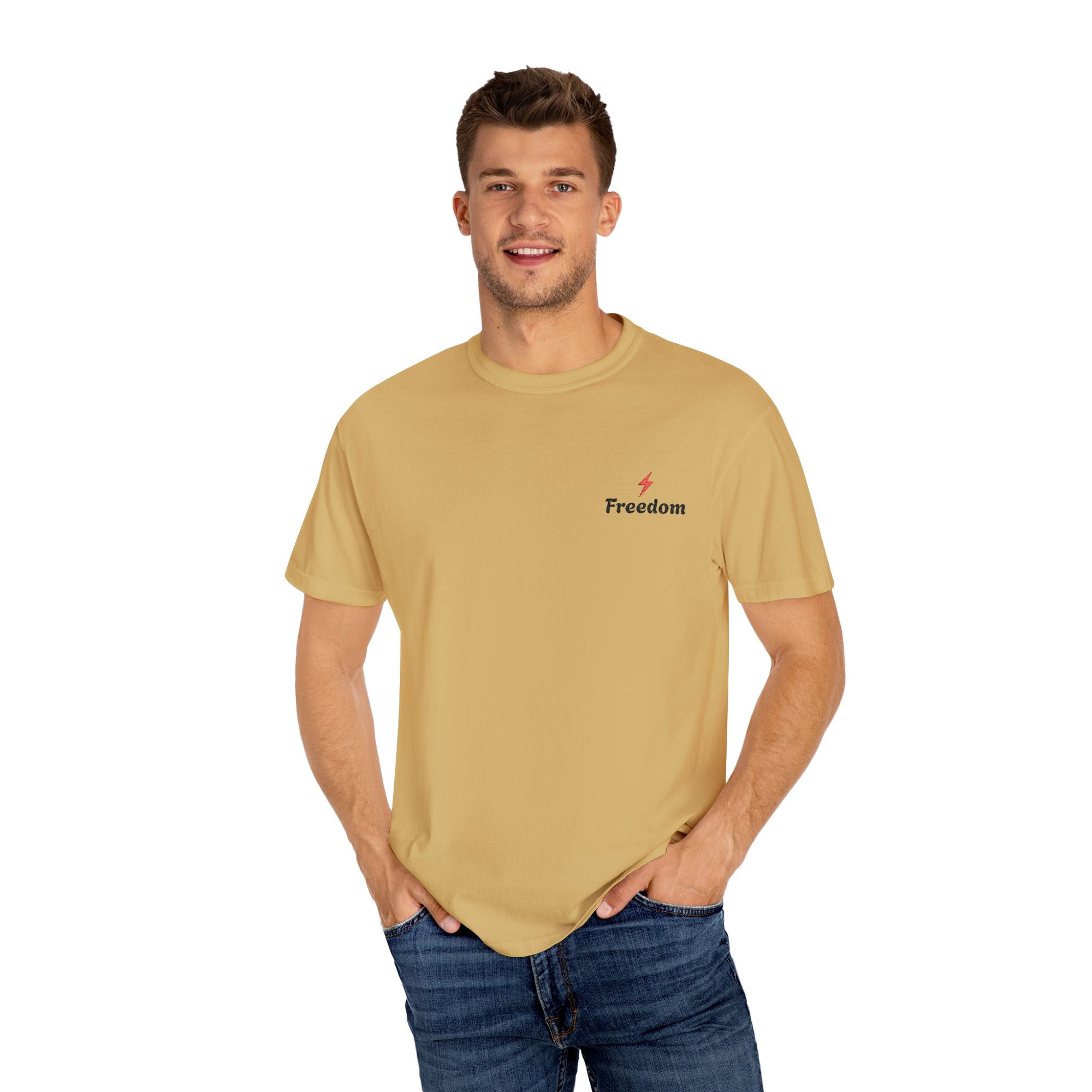 ApexFits Garment-Dyed T-Shirt – Unisex Streetwear
