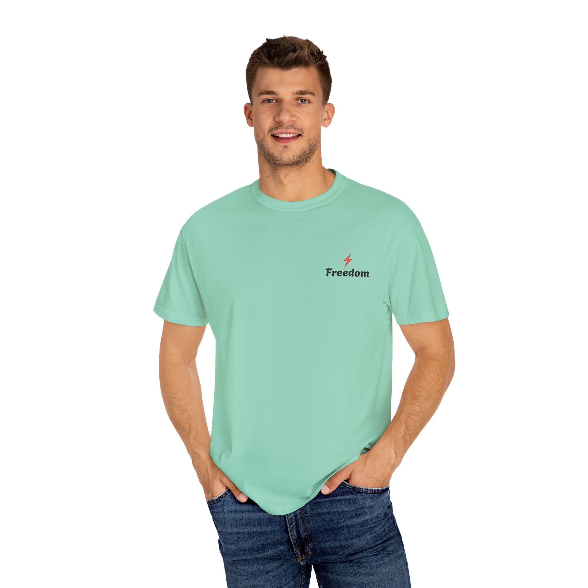 ApexFits Garment-Dyed T-Shirt – Unisex Streetwear