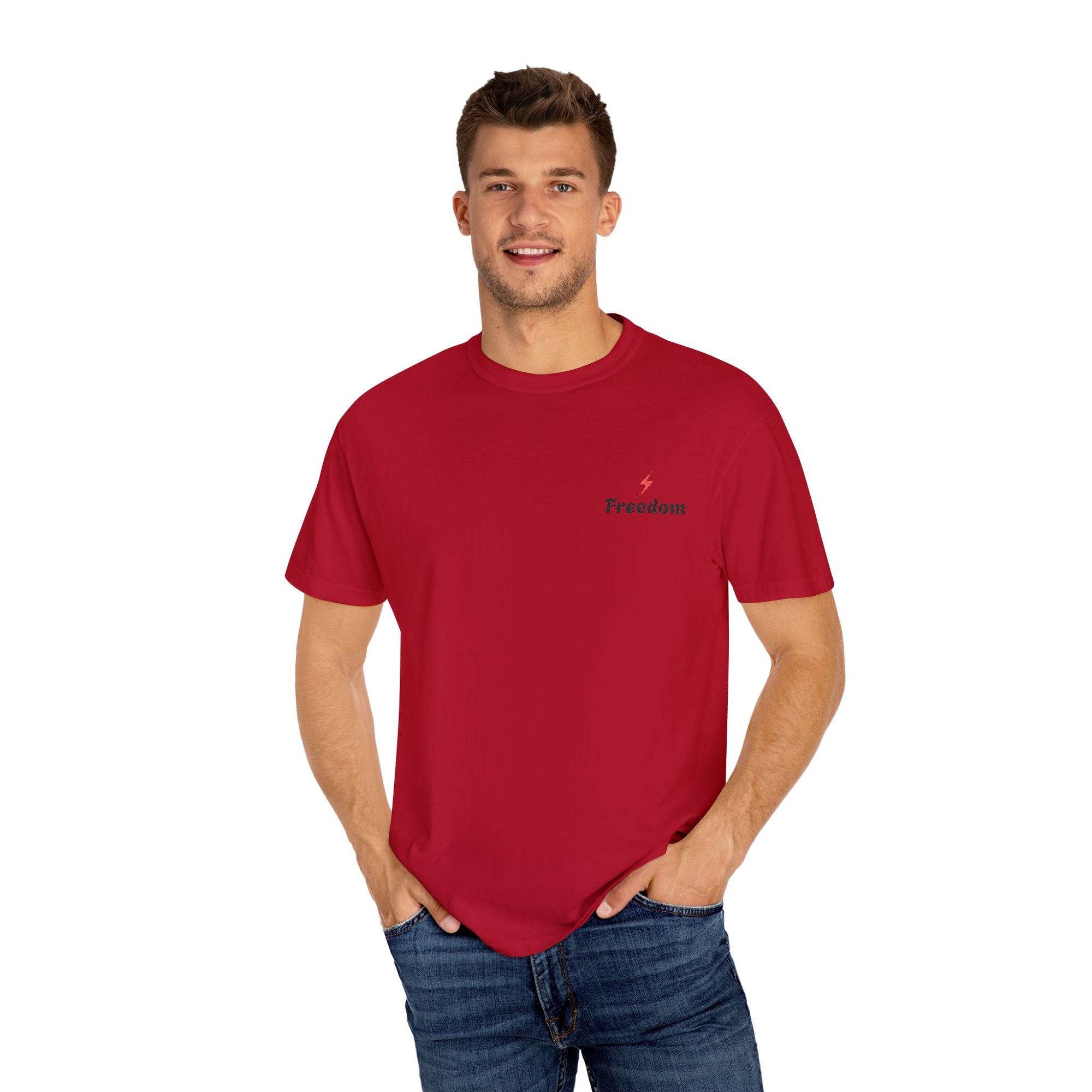 ApexFits Garment-Dyed T-Shirt – Unisex Streetwear