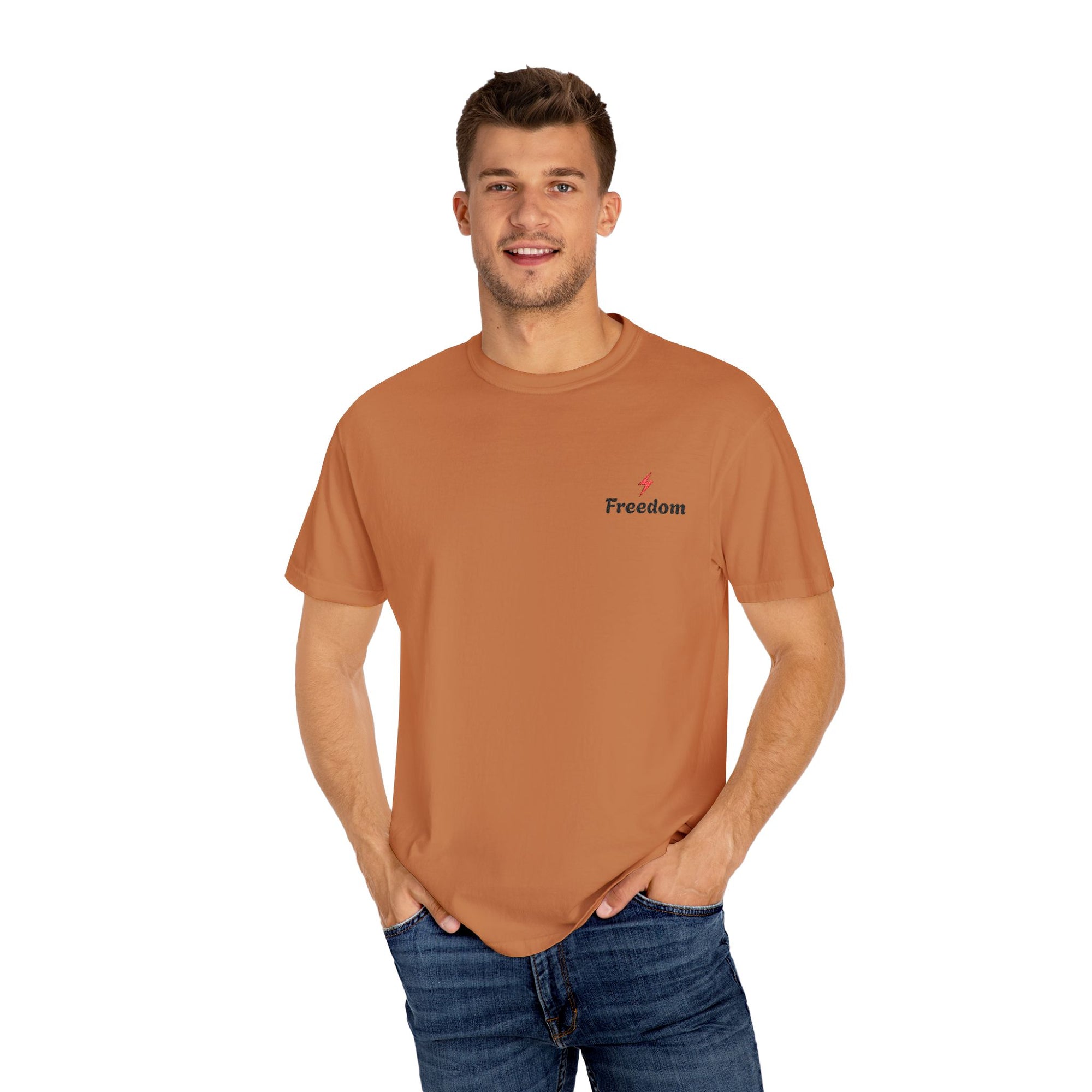 ApexFits Garment-Dyed T-Shirt – Unisex Streetwear