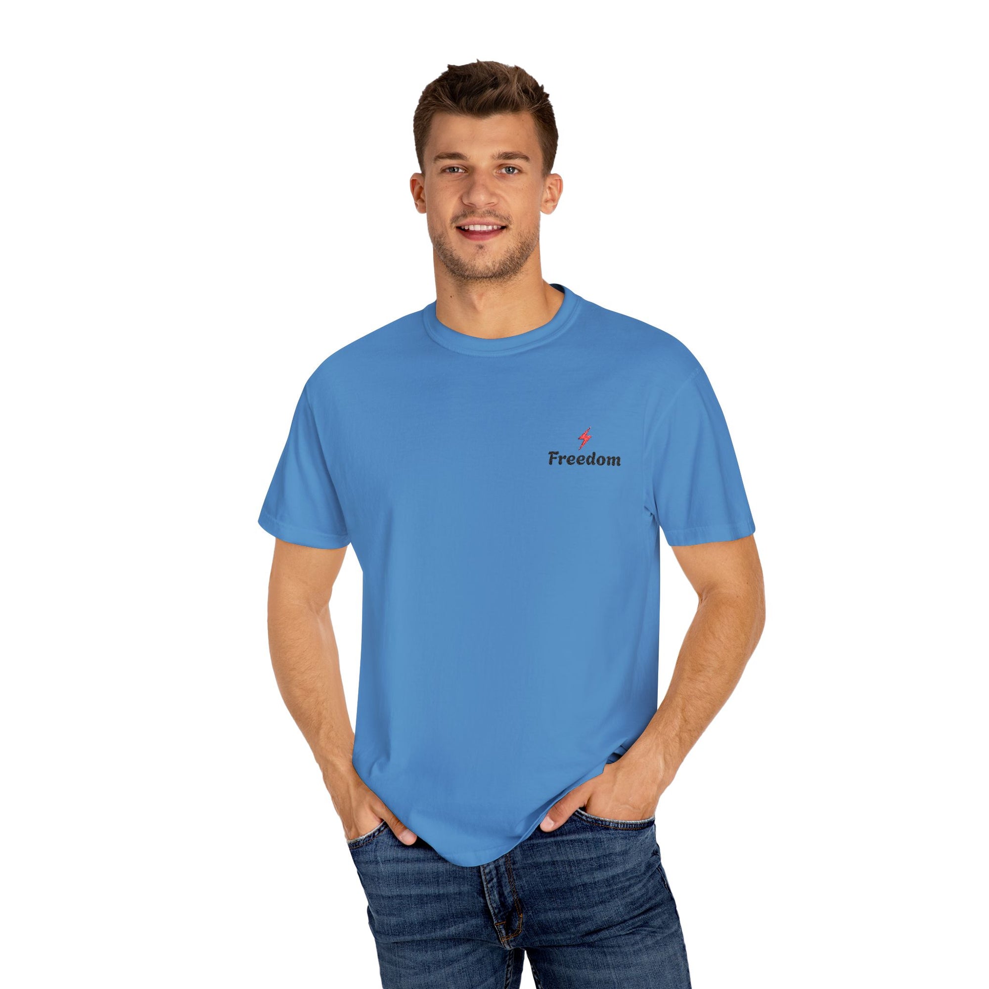 ApexFits Garment-Dyed T-Shirt – Unisex Streetwear
