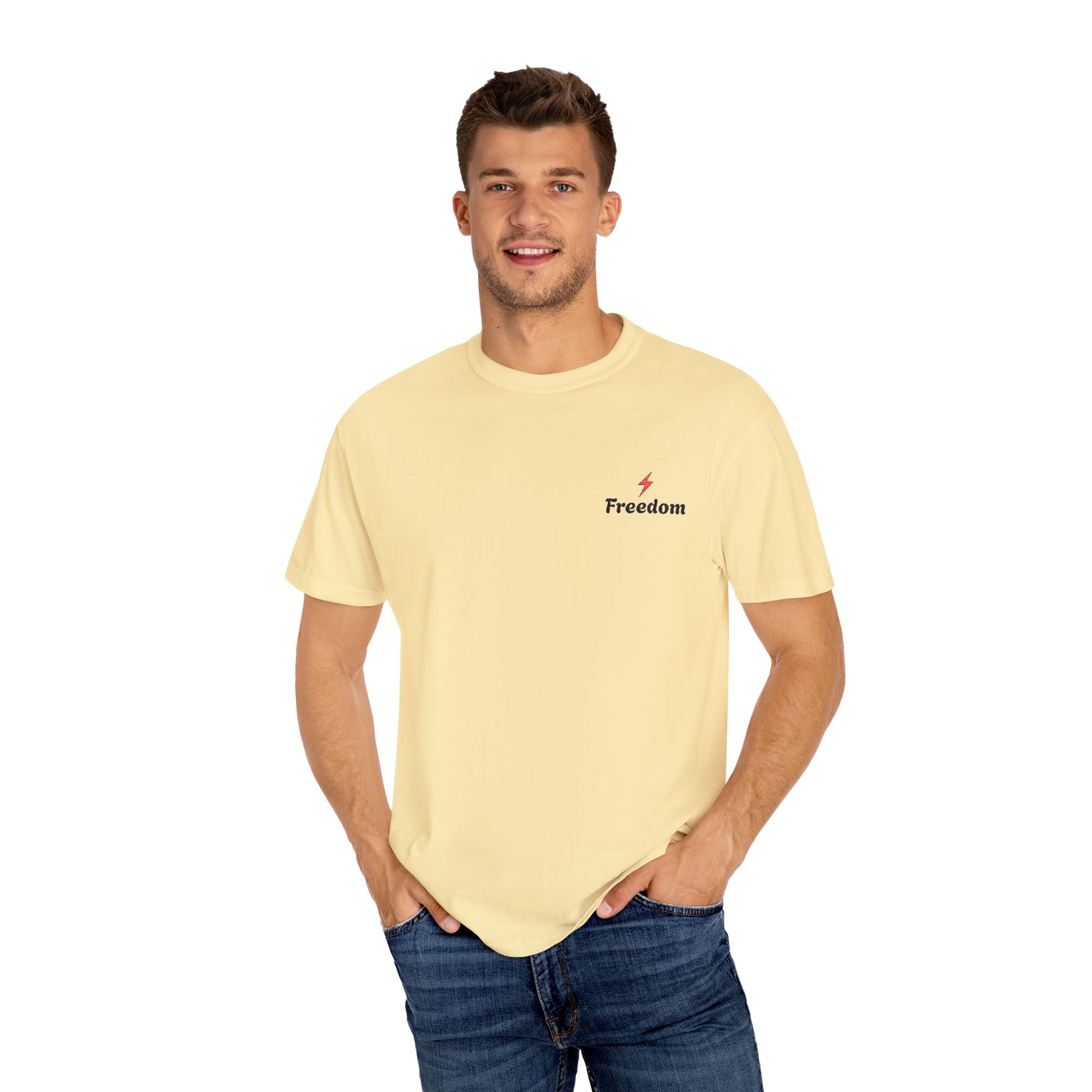 ApexFits Garment-Dyed T-Shirt – Unisex Streetwear