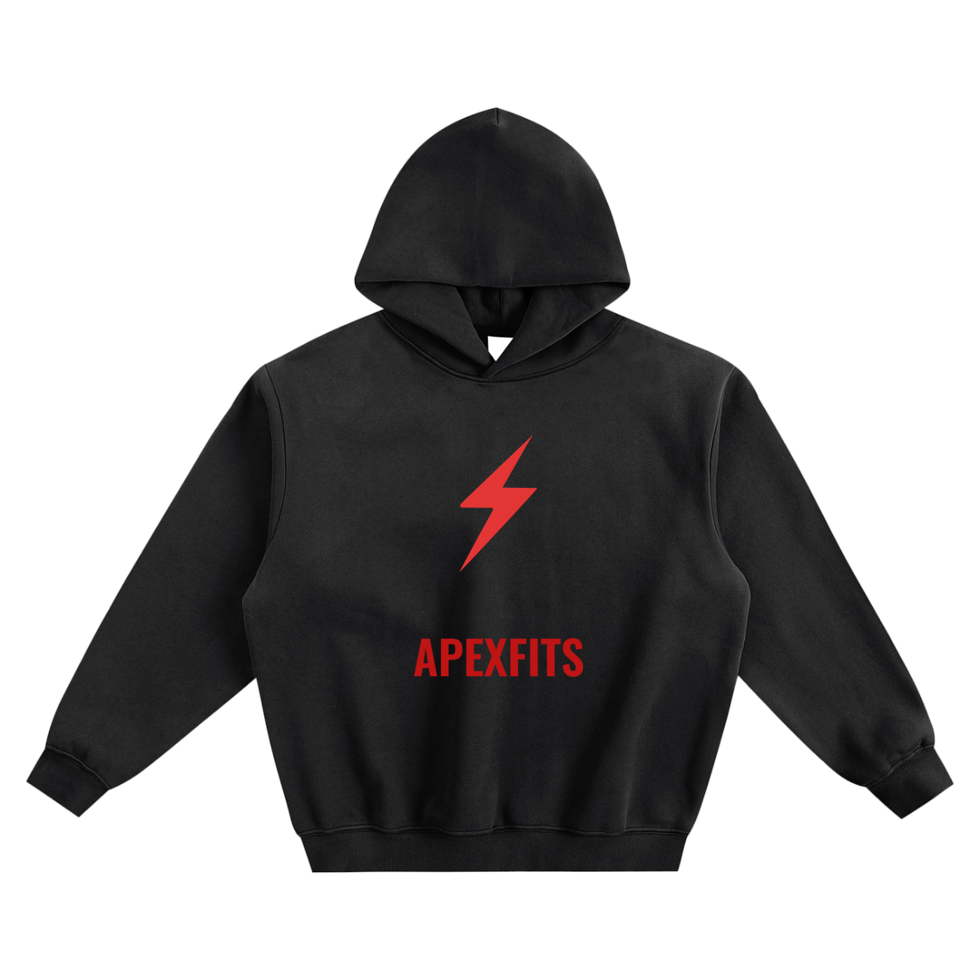 ApexFits Unisex Fleeced Boxy Hoodie – Heavyweight Comfort Fit