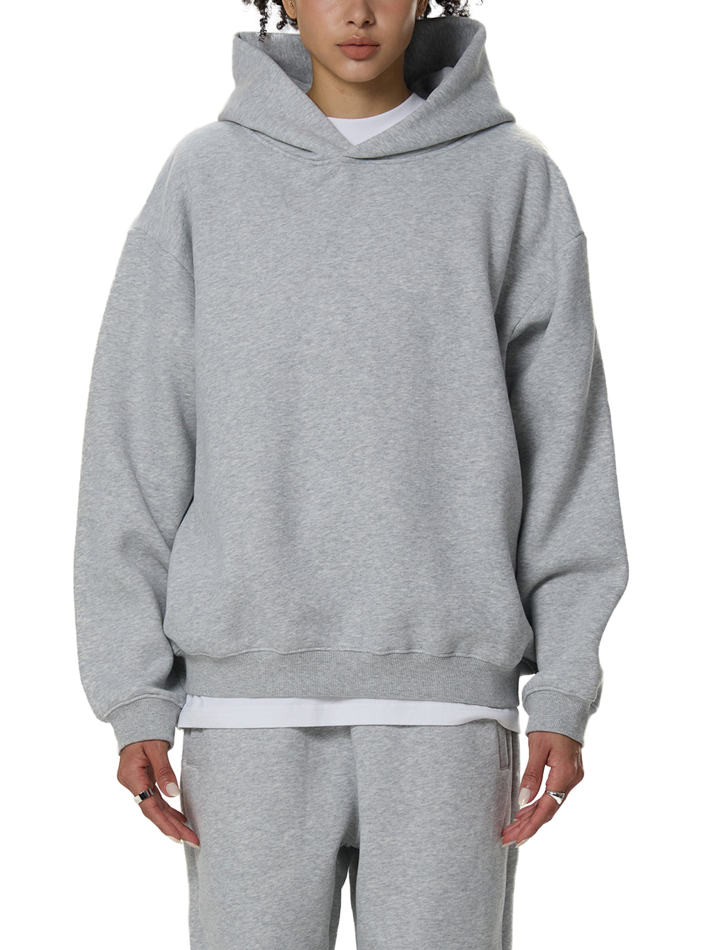 ApexFits Unisex Fleeced Boxy Hoodie – Heavyweight Comfort Fit