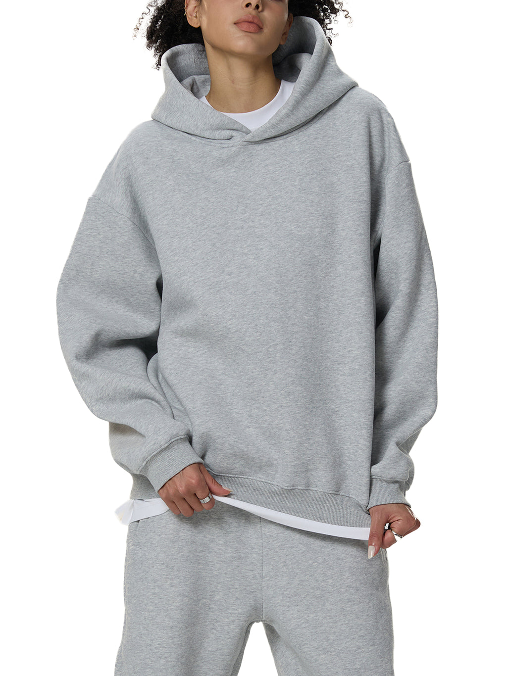 ApexFits Unisex Fleeced Boxy Hoodie – Heavyweight Comfort Fit