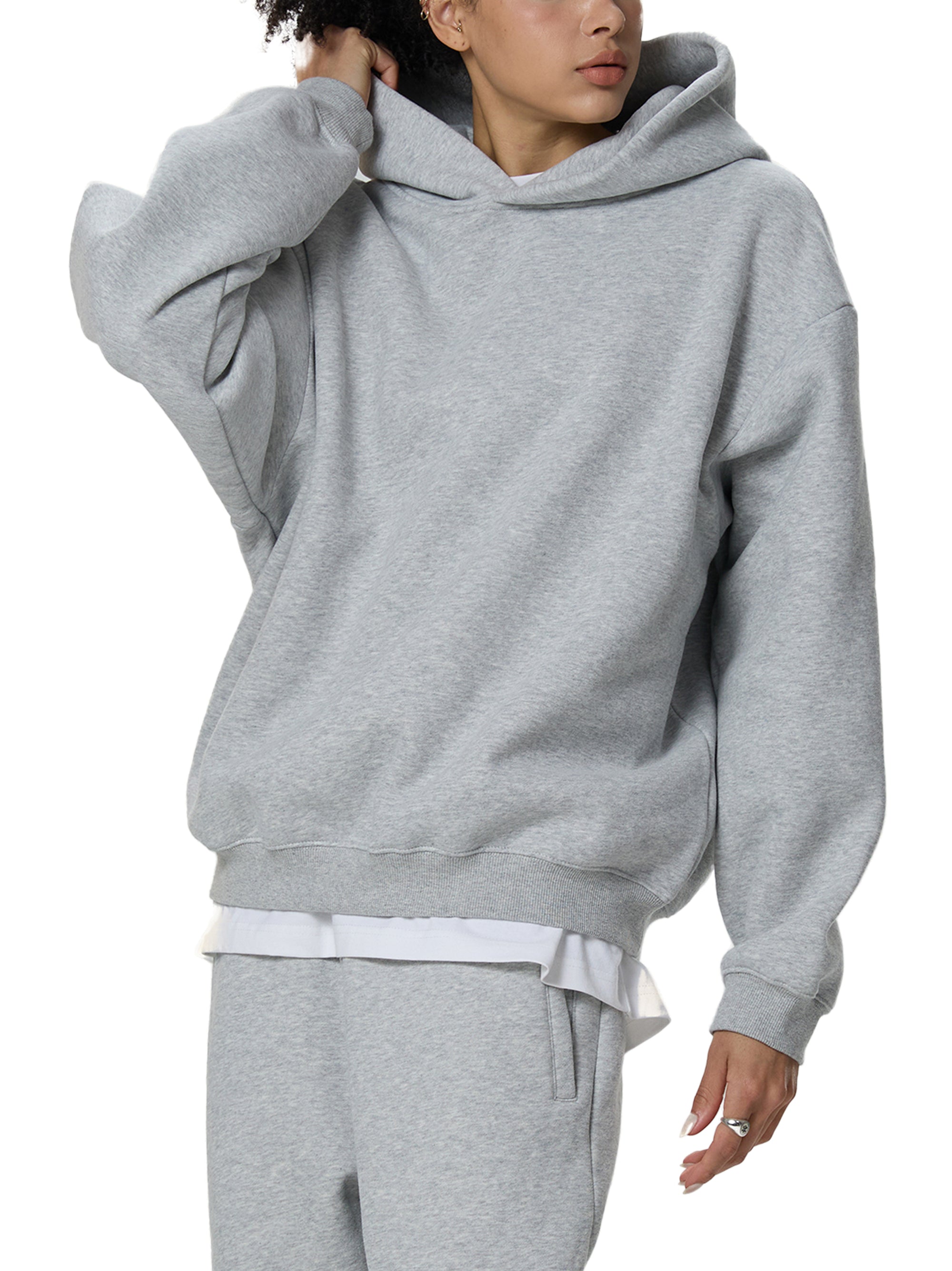 ApexFits Unisex Fleeced Boxy Hoodie – Heavyweight Comfort Fit