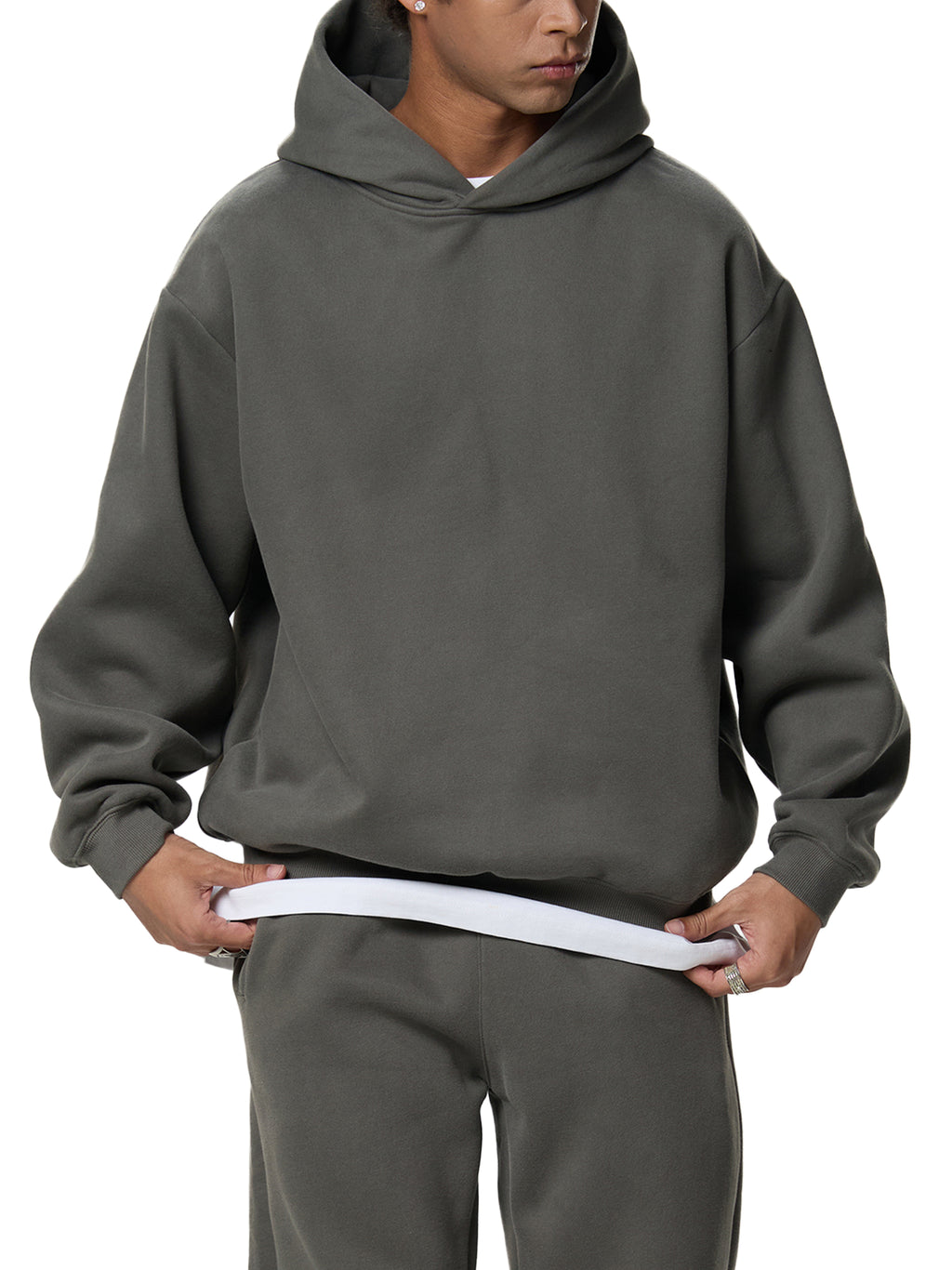 ApexFits Unisex Fleeced Boxy Hoodie – Heavyweight Comfort Fit
