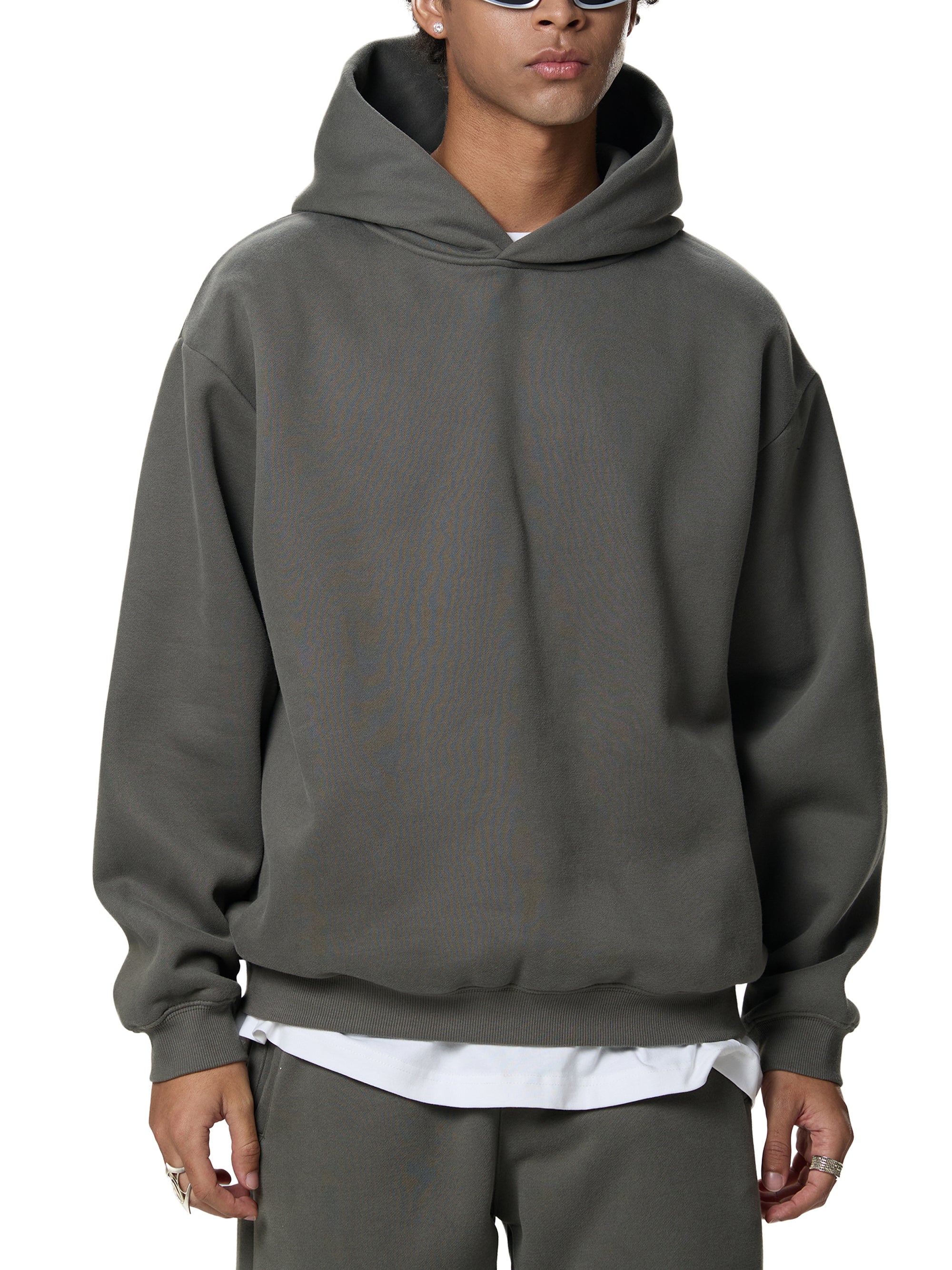 ApexFits Unisex Fleeced Boxy Hoodie – Heavyweight Comfort Fit